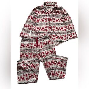 Classic Hanna Andersson Christmas Reindeer cotton Pajamas